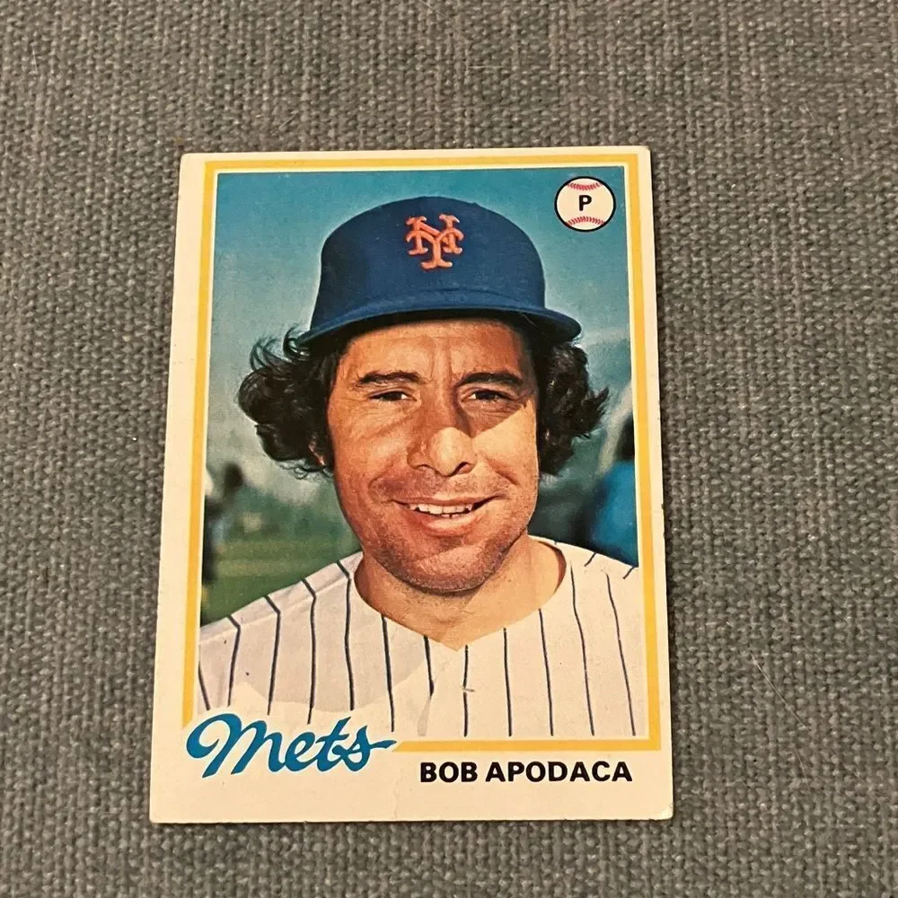 1978 Topps New York Mets Baseball Card Trading Card